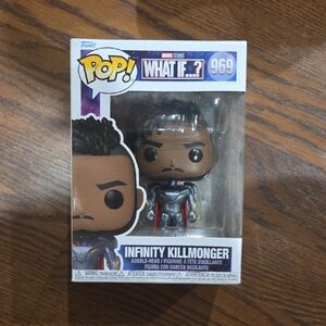 Funko Pop What If? Infinity Killmonger Black Silver Figure